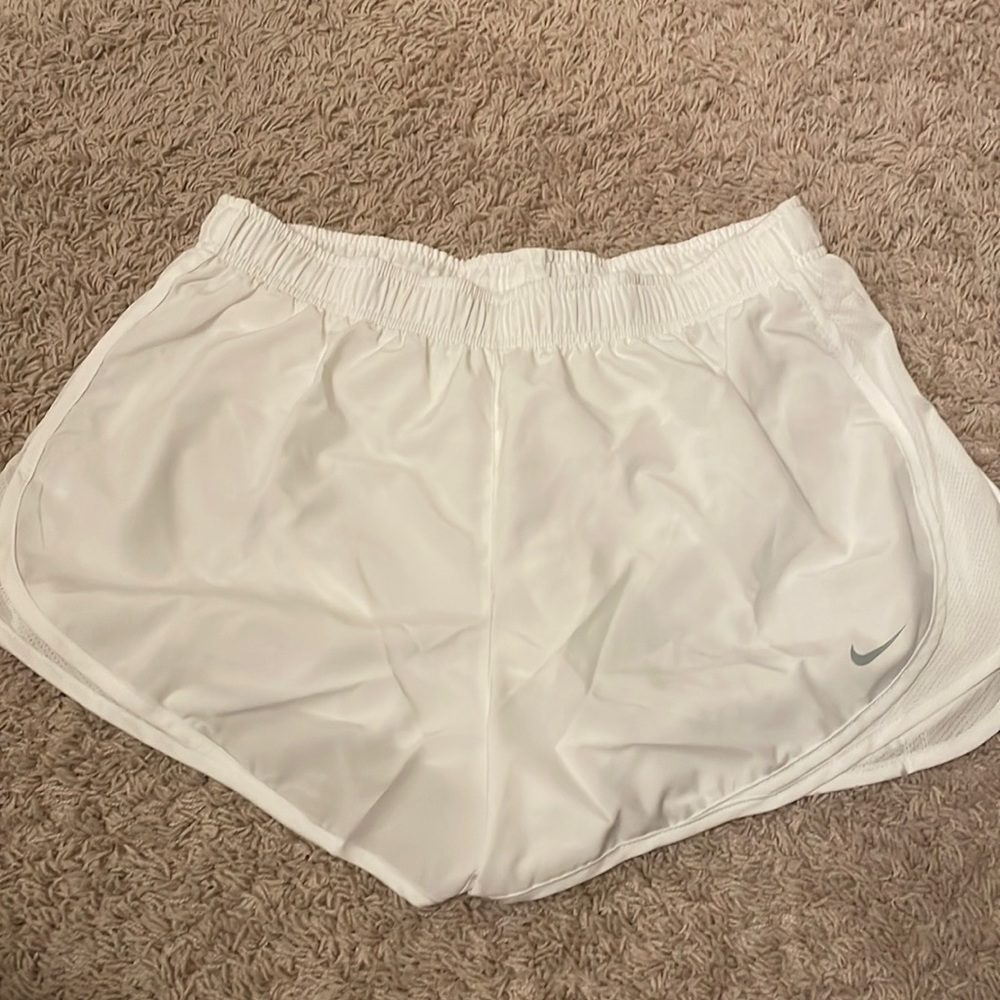 White Nike Shorts